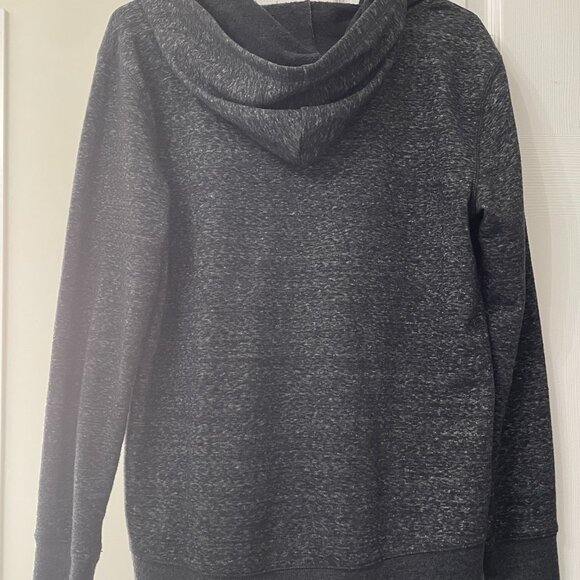 JUSTICE Grey Long Sleeve Sweatshirt/Jacket (Soccer) in Size 16/18 - Picture 5 of 5